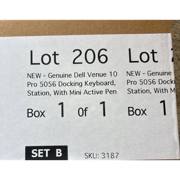 Dell Venue 10 Pro 5056 Docking Keyboard Station New OEM - Picture 4 of 7